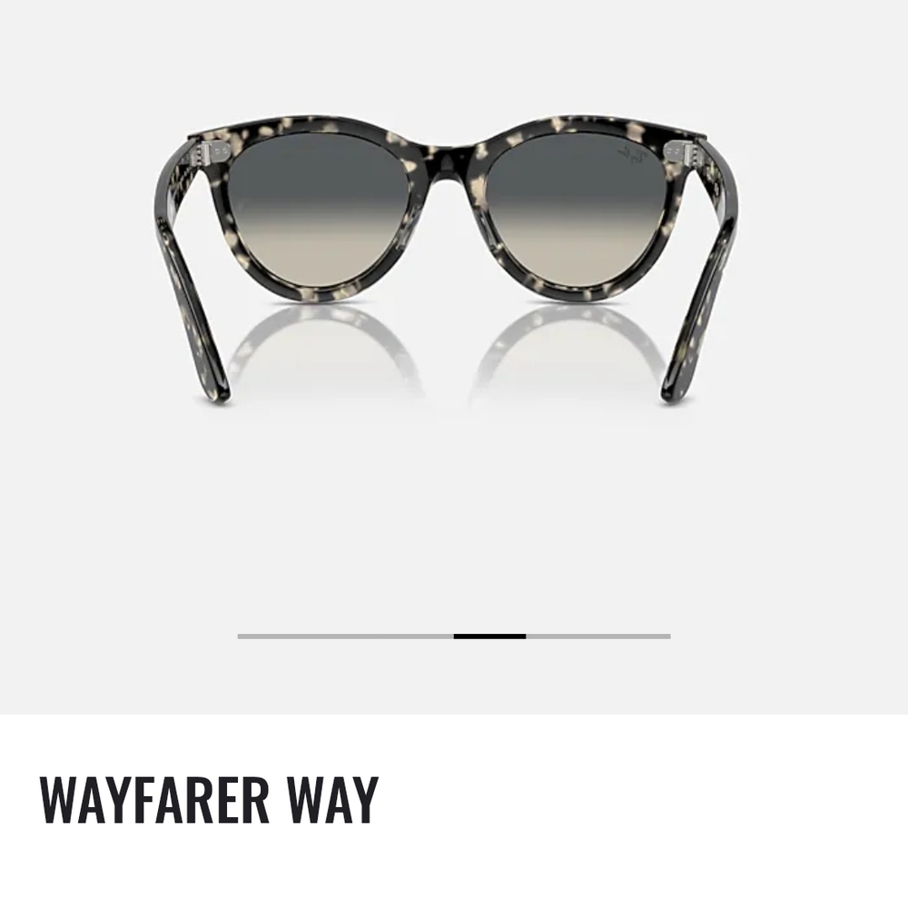 Ray-Ban Wayfarer Way Sunglasses in Tortoise Pattern - Picture 9 of 15